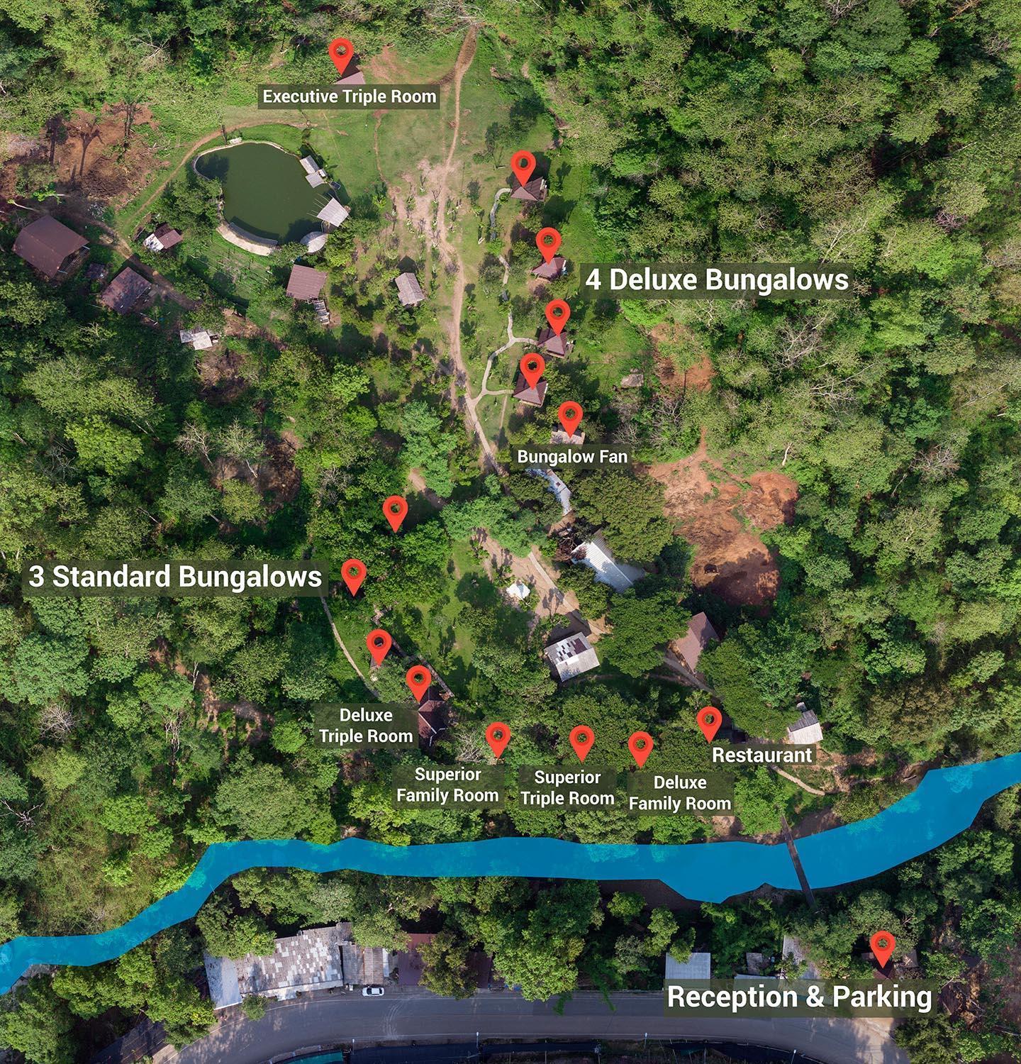 Tawan Riverside Mae Wang Bagian luar foto